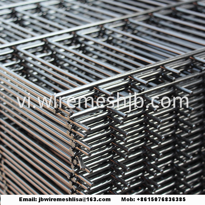 Powder Coated Double Wire Mesh Fence Panels